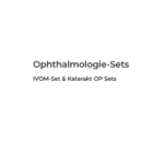 Ophthalmologie-Sets